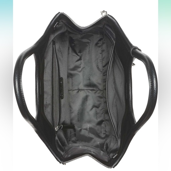 Brand New Calvin Klein Gabrianna Novelty Slim Side Zip Tote - Picture 15 of 15